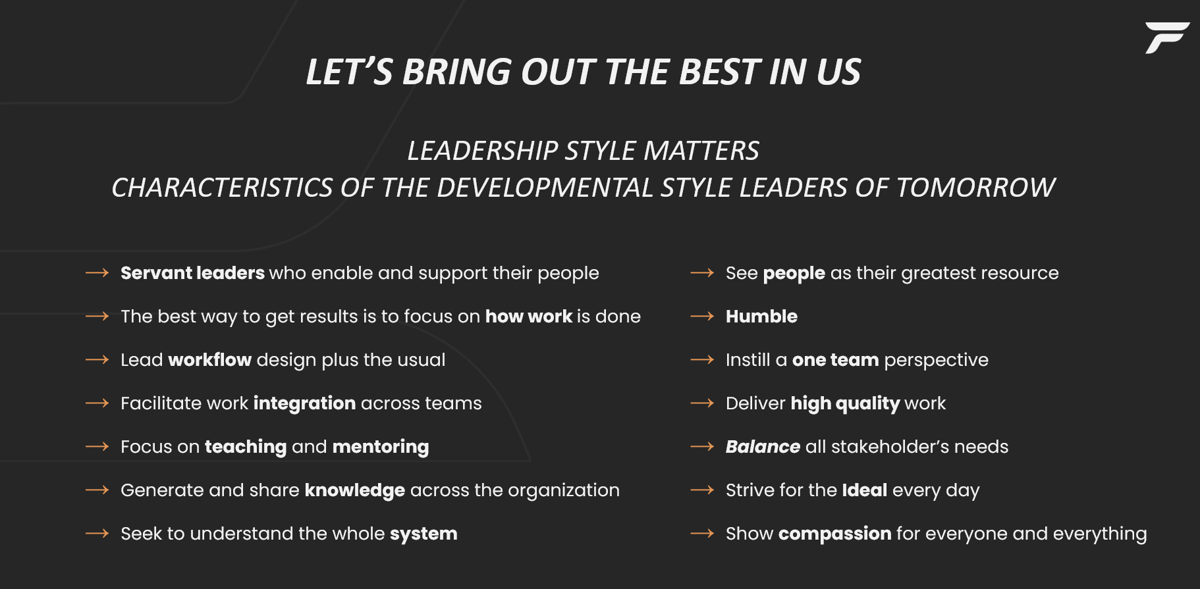 list of the Characteristics of the Developmental Leaders of Tomorrow Rev 3